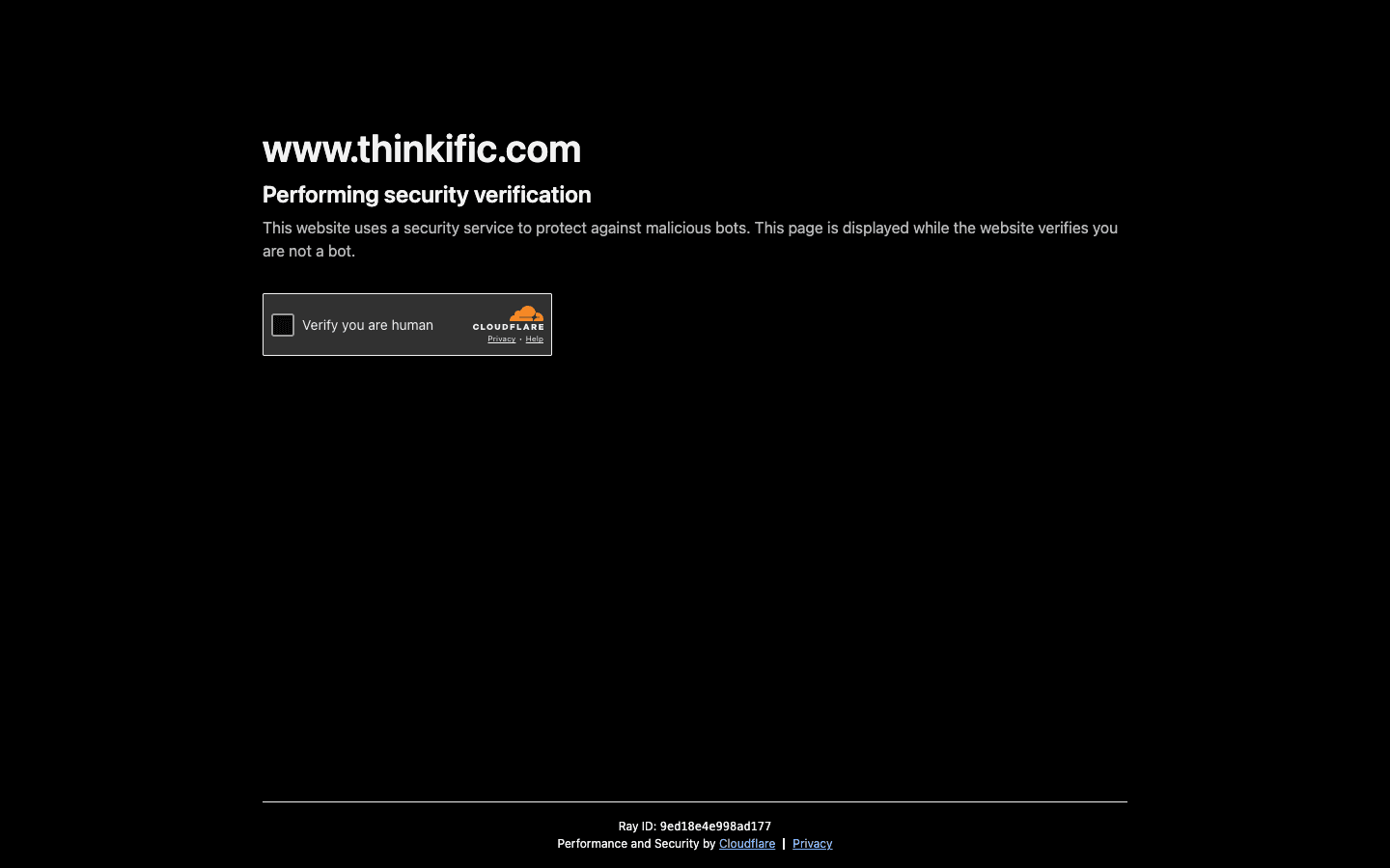 Thinkific dashboard screenshot
