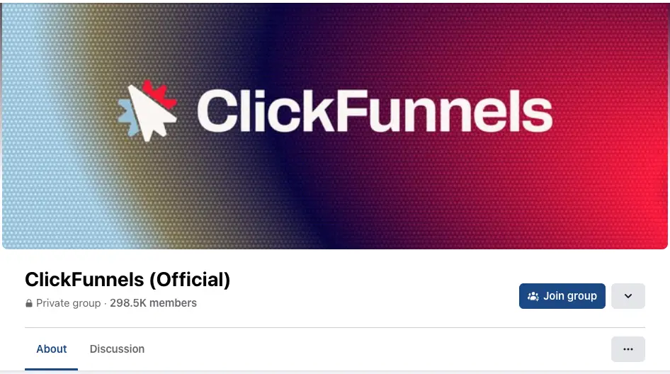 ClickFunnels Facebook community